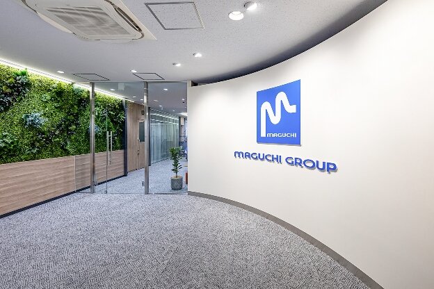 マグチグループのオフィスエントランス