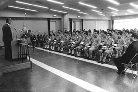 1950年代のマグチグループの活動風景