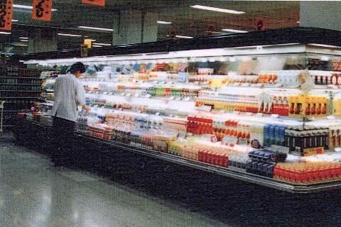 1970年代の大手スーパーの風景